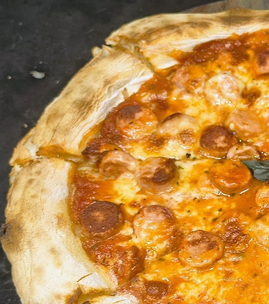 PIZZA WITH PORK SAUSAGE